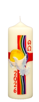 Ostertischkerze 220/70 mm, Dek. 3348